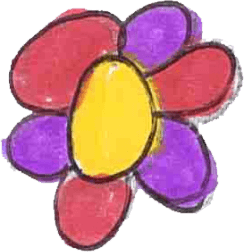 Flower drawing